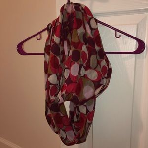 Coach infinity scarf